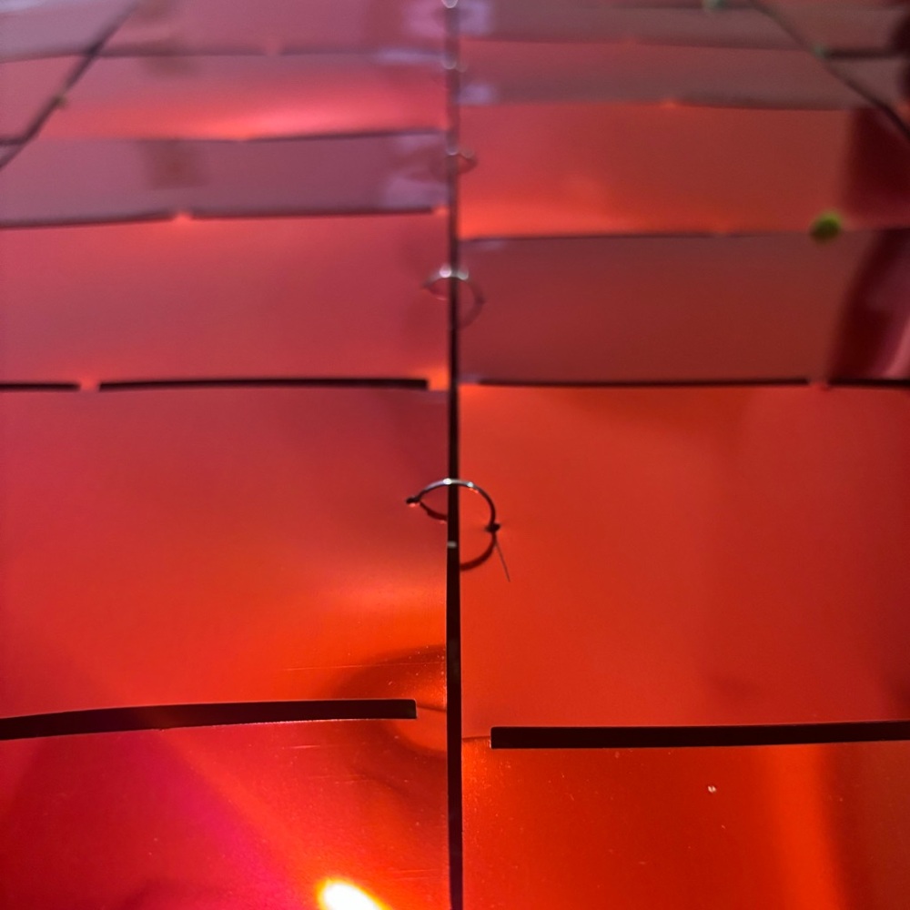 Metallic Red Backdrop - Picture 3 of 5